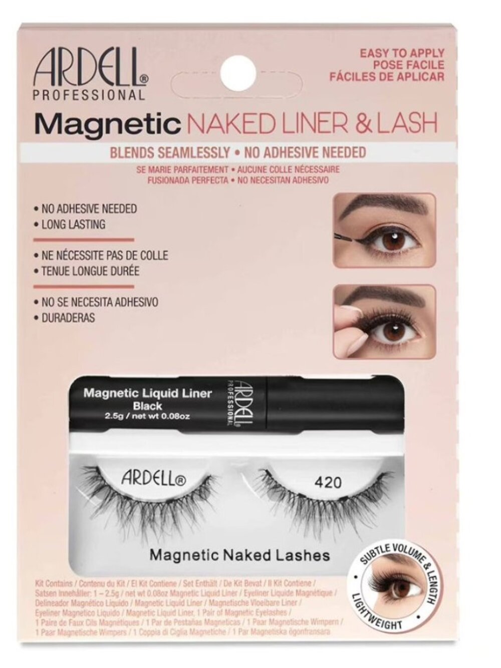 2pc Ardell Magnetic Naked Liner & Lash Kit - 420